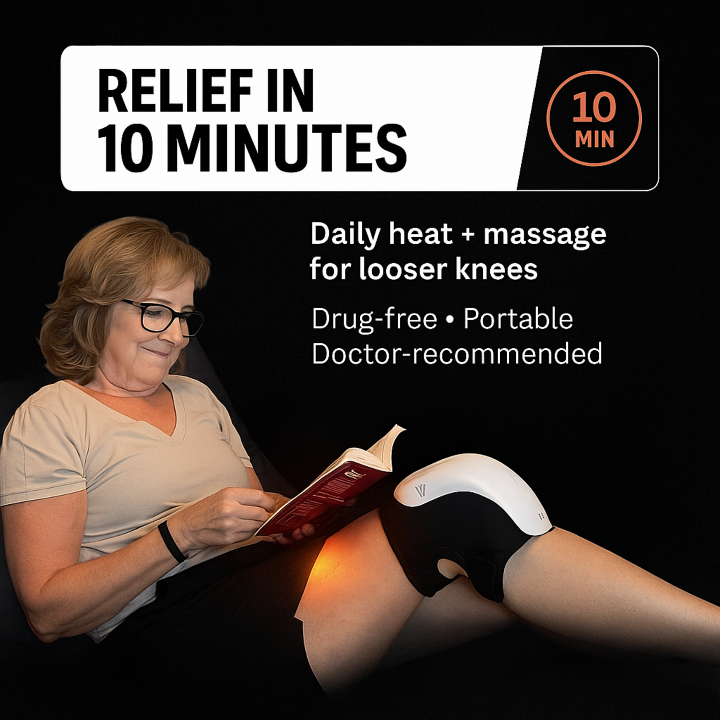 KneeHaven™ Heated Knee Massager